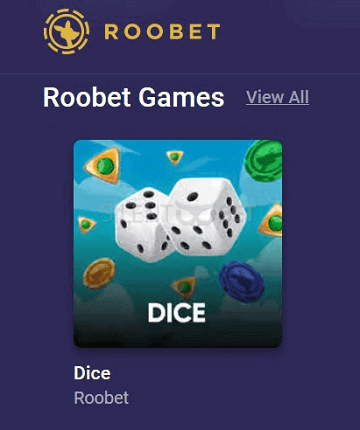how to play roobet dice