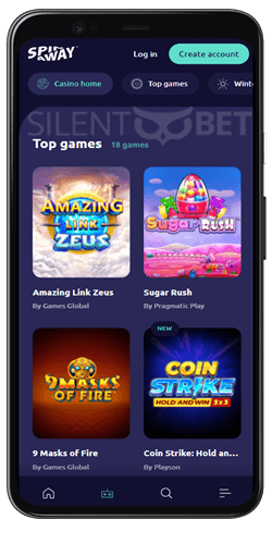 spinaway casino mobile app