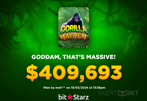 bitstarz gorilla mayhem win