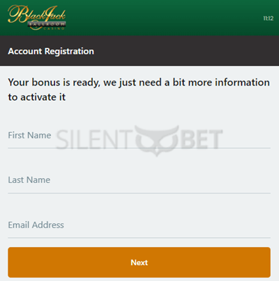 blackjack ballroom casino register