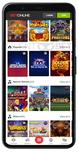 betonline casino mobile app