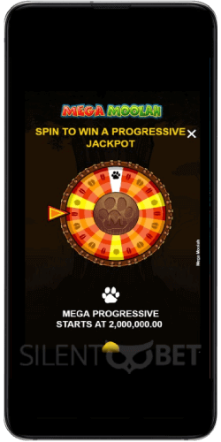 mega moolah jackpot bonus