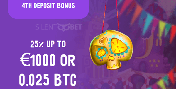 slotvibe casino welcoem bonus fourth deposit