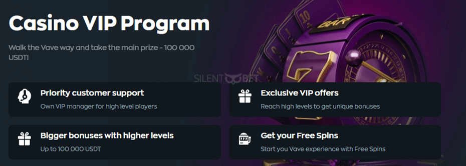 vave casino vip program