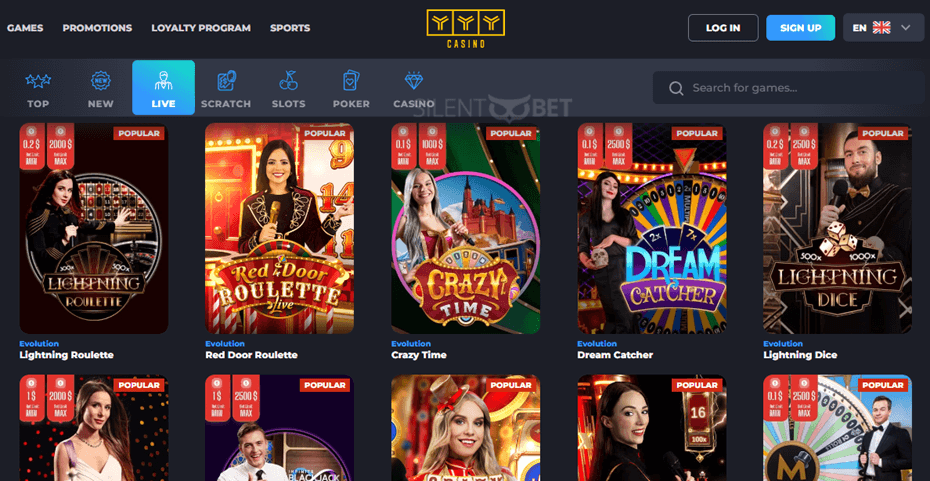 yyy casino live dealer