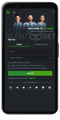 bc.game mobile app register