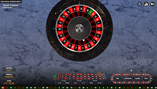 classic roulette game