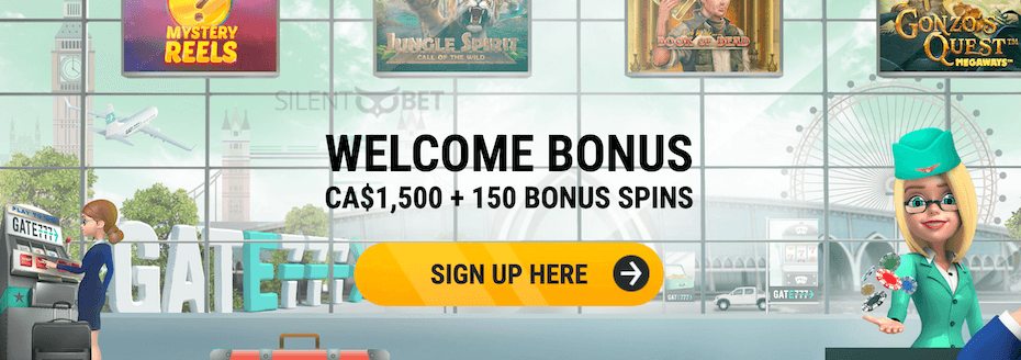 gate777 casino welcome bonus