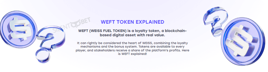 weiss casino weft token no deposit bonus