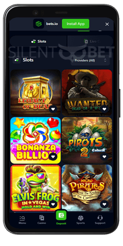 bets io casino mobile app