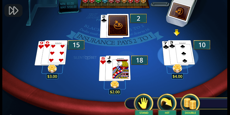 blackjack play za