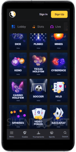 fortunejack instant games mobile