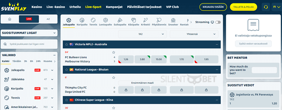svenplay sportsbook finland