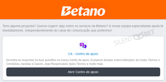 betano apoio cliente contacto