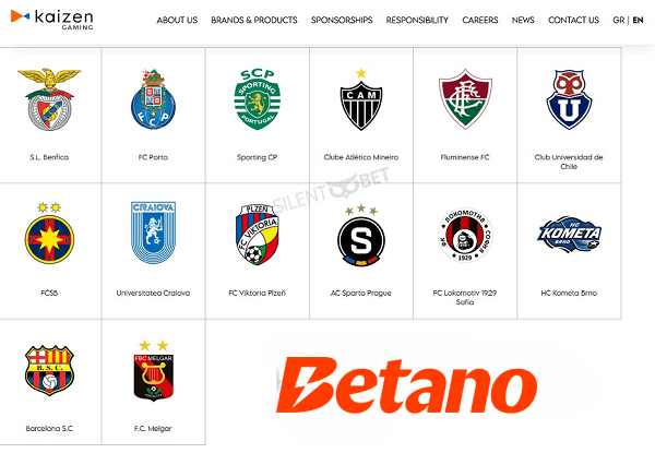 equipes patrocinadas pelo betano