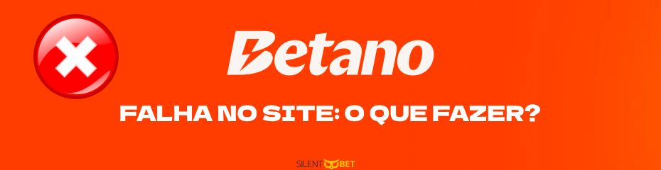 betano falha no site