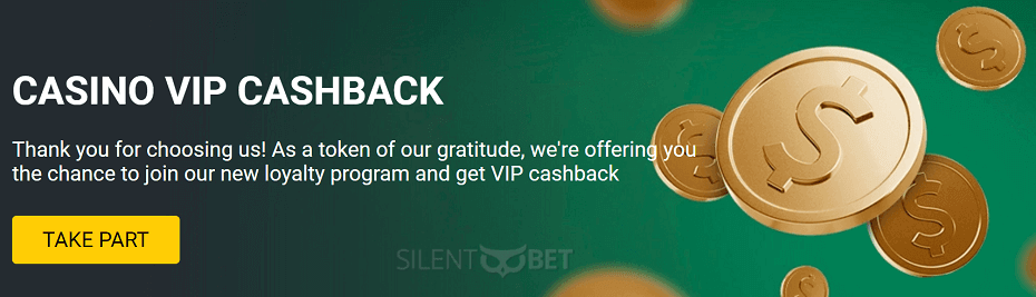 betwinner VIP cashback