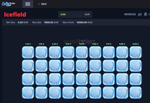 mystake mini games icefield