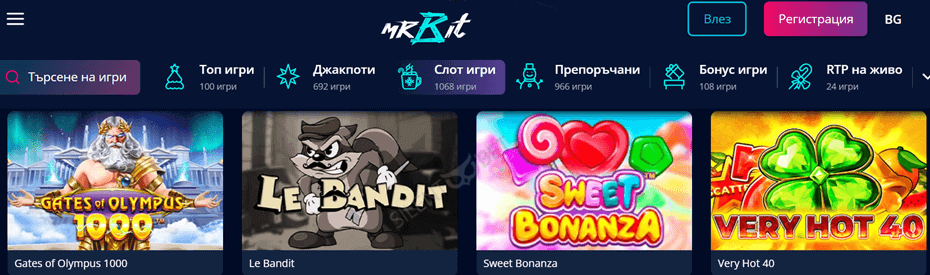 mr bit казино игри