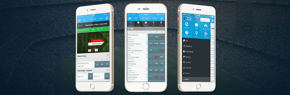 Sportingbet mobile app and version