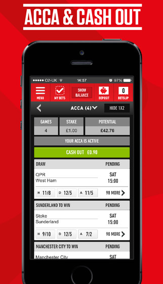 iphone application for Ladbrokes