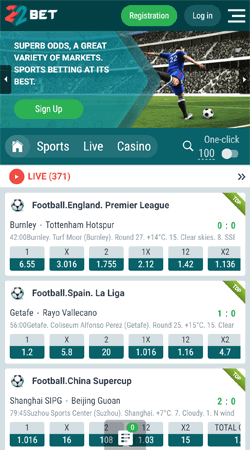 Download 22bet app apk app