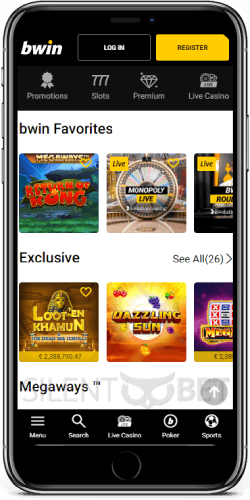 Bwin's Casino for iOS devices