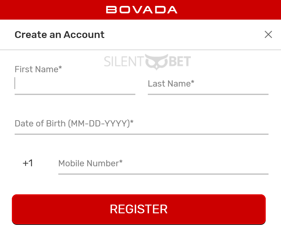 Delete bovada account