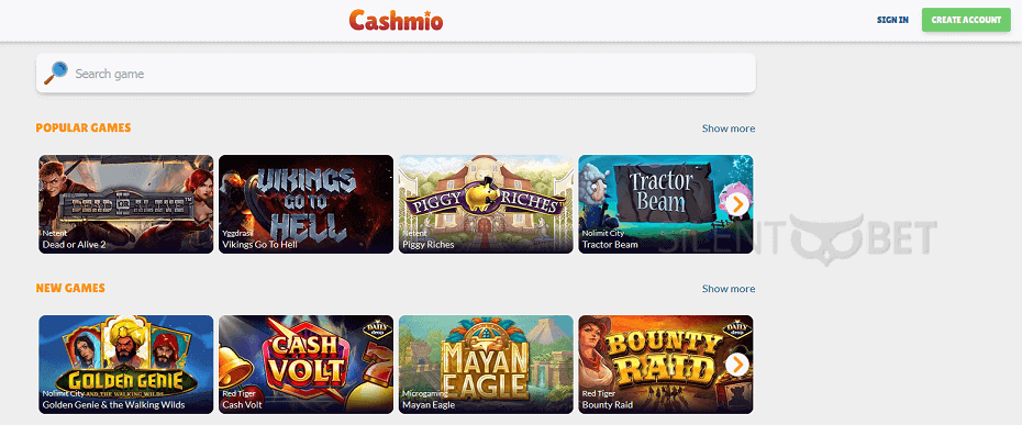 Cashmio Bonus Code