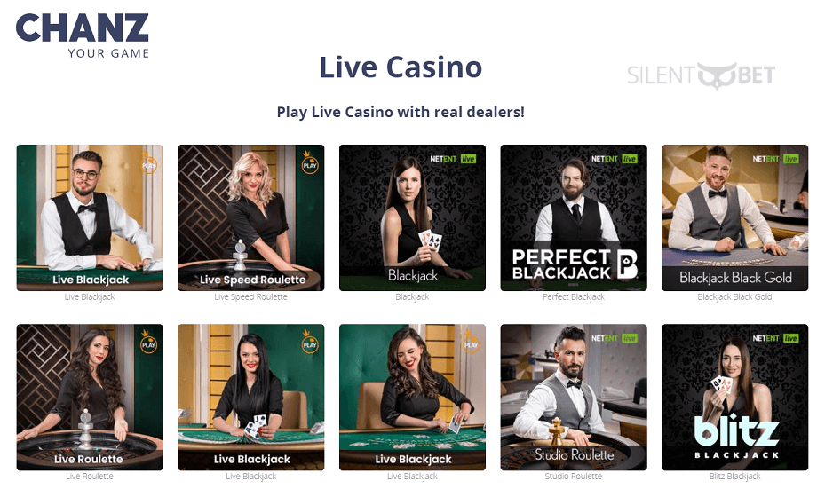 Chanz Live Casino