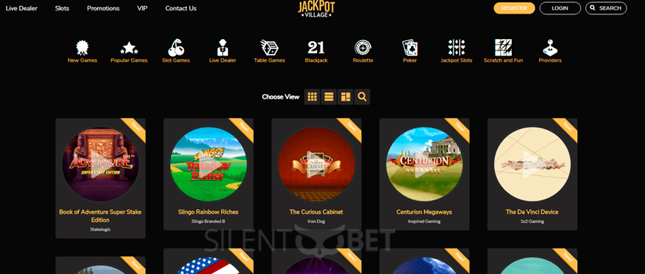 Jackpot village online casino slots