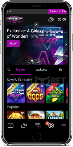 Jackpotcity mobile casino full version iOS app