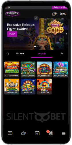 jackpot city mobile casino