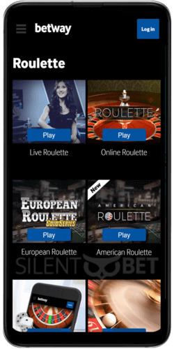 betway casino android app roulette