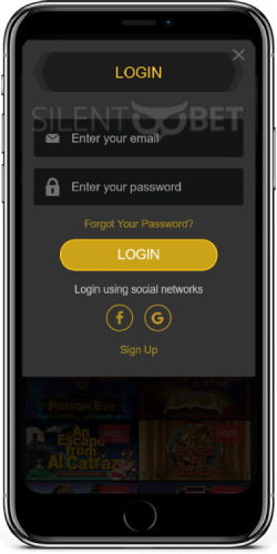 Golden Star Casino Login on iOS