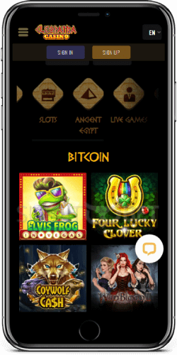 Cleopatra casino bitcoin games on iOS app