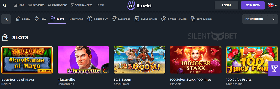 iLucki casino games