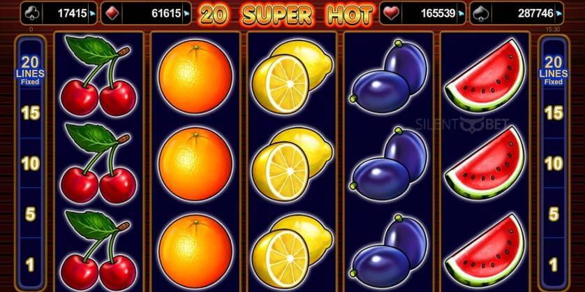 Игра онлайн на 20 Super Hot