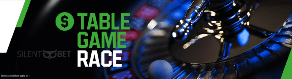 Unibet NJ Casino Table Game Race
