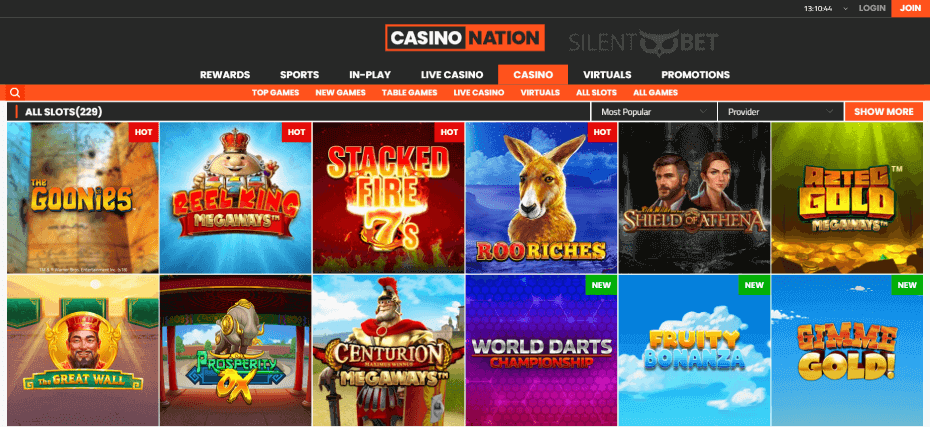500 nation casino