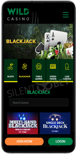 wildcasino android app blackjack