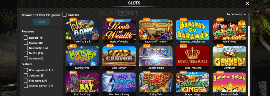 Golden Game Casino Games