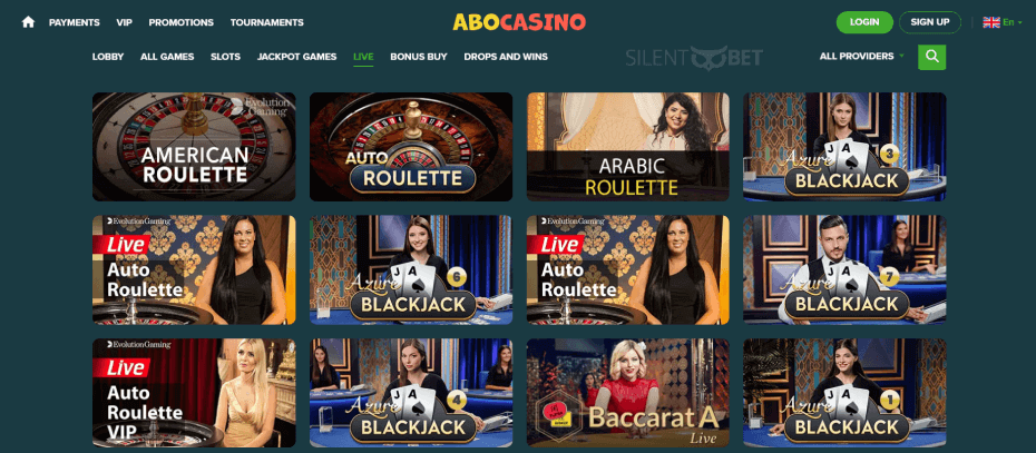 Abo Casino Live Games