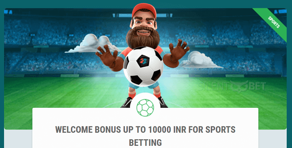 22bet India sports welcome bonus for India