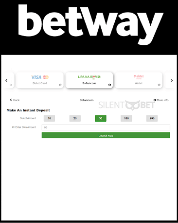 Betway M-pesa deposits