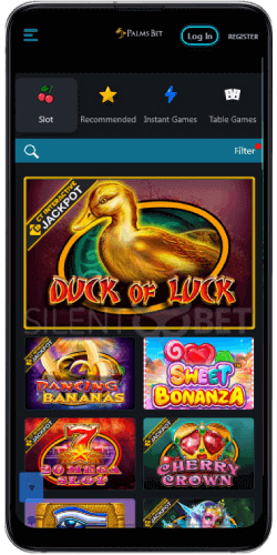 Palms Bet mobile casino app