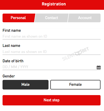 VirginBet registration