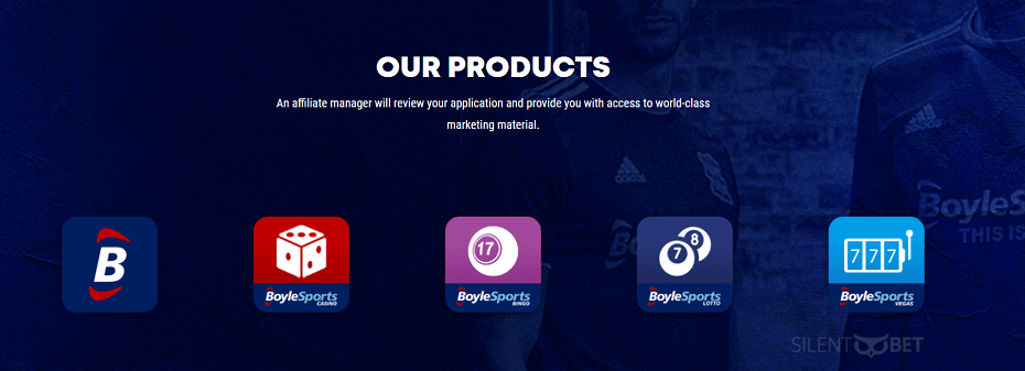 BoyleSports affiliates products